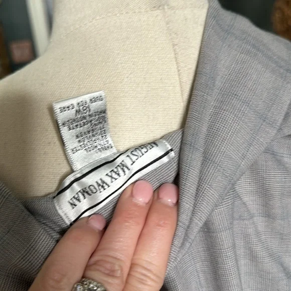 August Max Woman plaid jacket - Picture 5 of 5